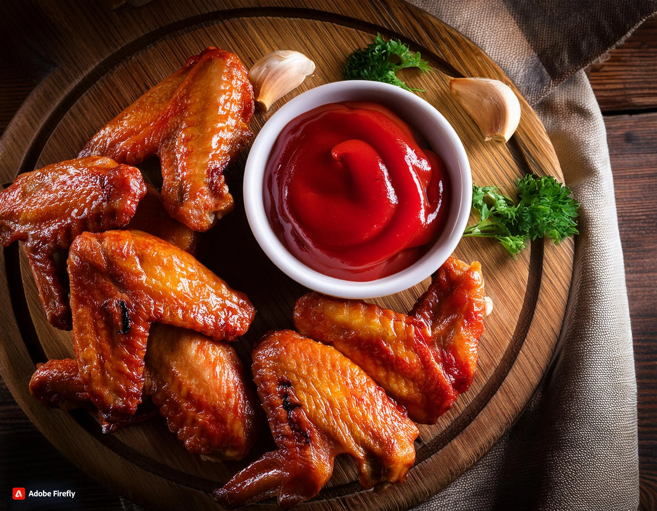 Banner alitas BBQ